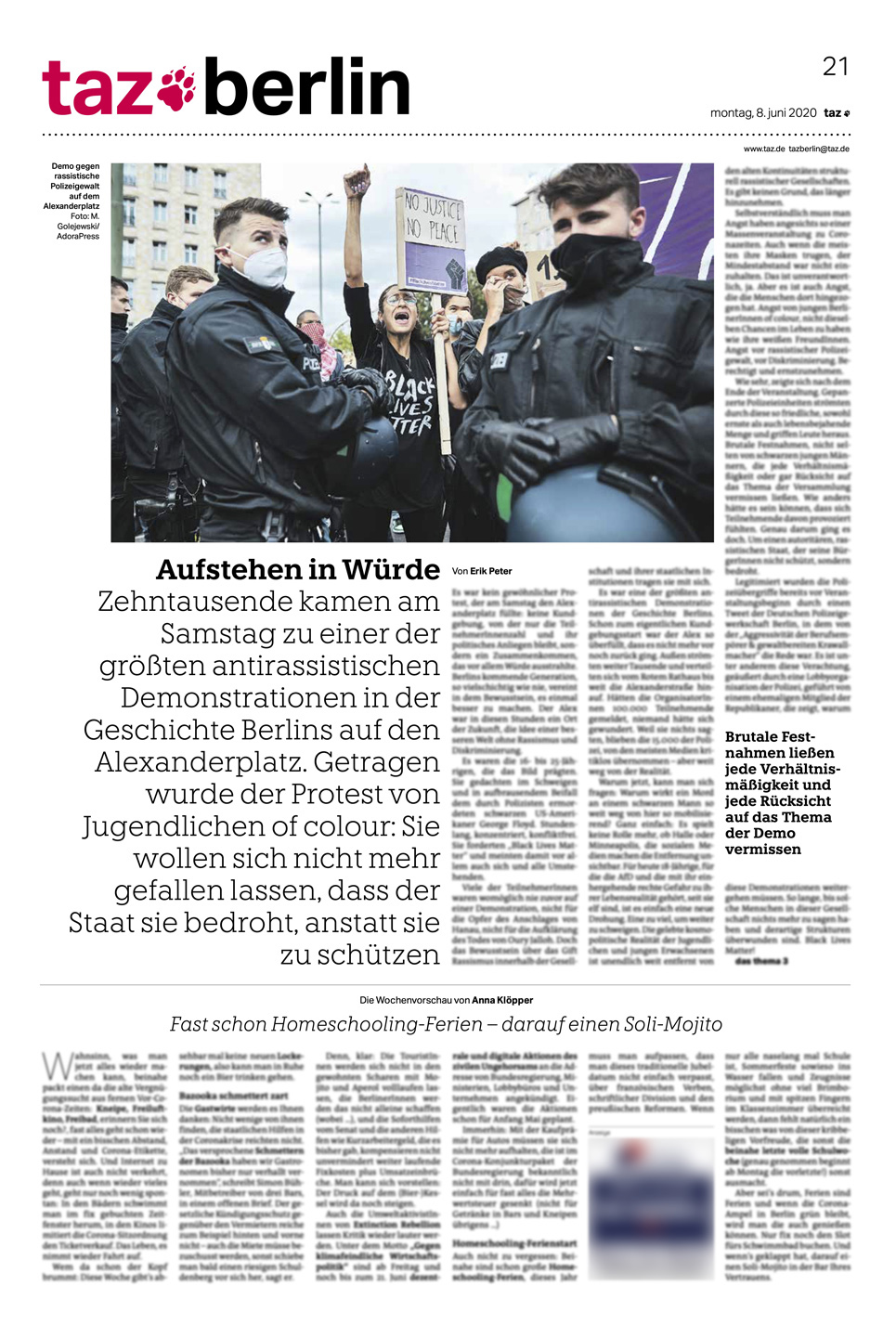 20210602_AdoraPress_TearSheets_20200608_taz_Seite21